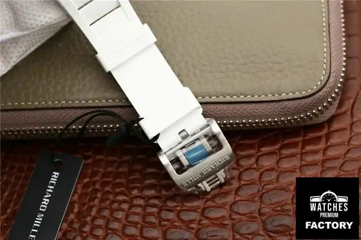 Richard Mille RM055 KV Factory White Strap