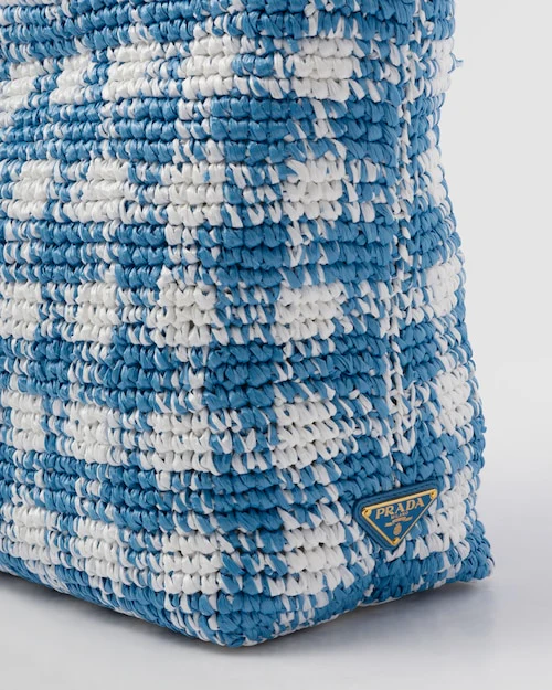PRADA  Large crochet tote bag - Top Club