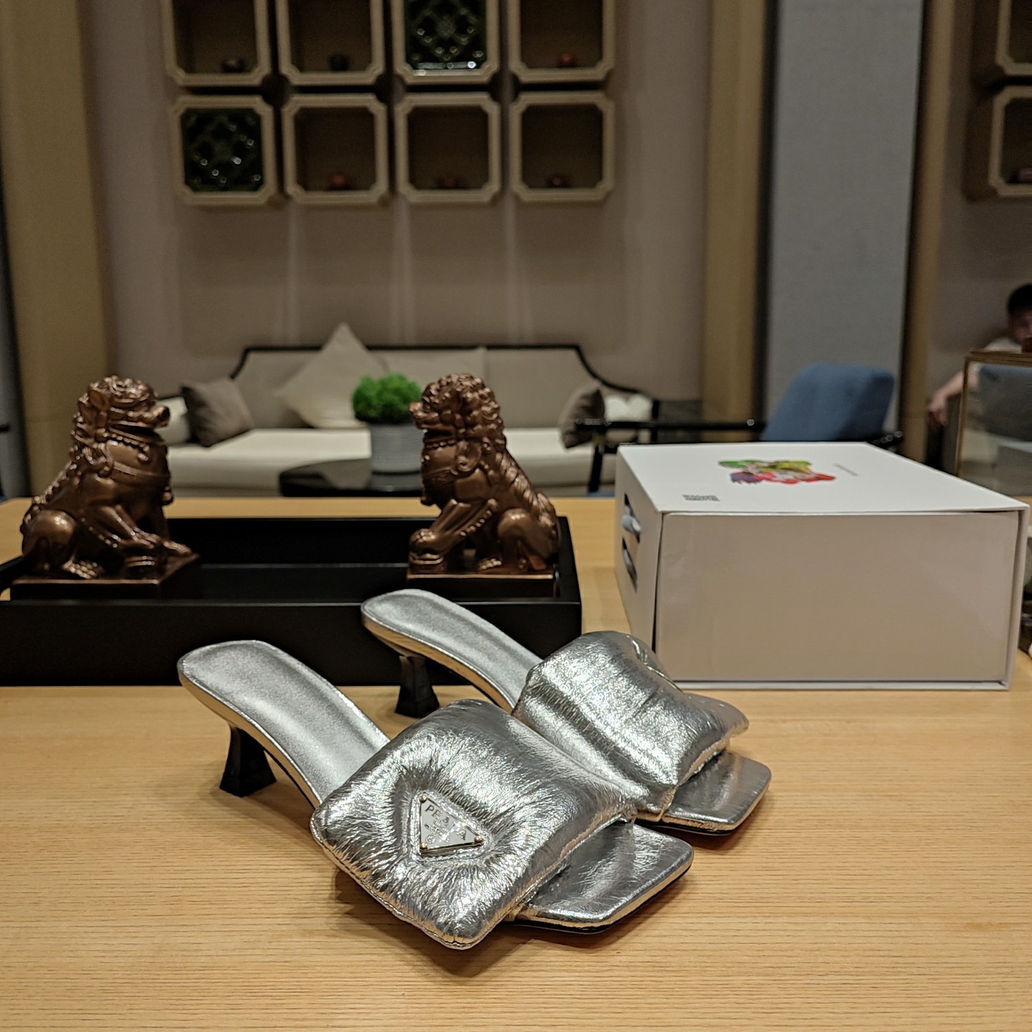 prada macaron series explosive sandals - Sneaker Replica Workshop