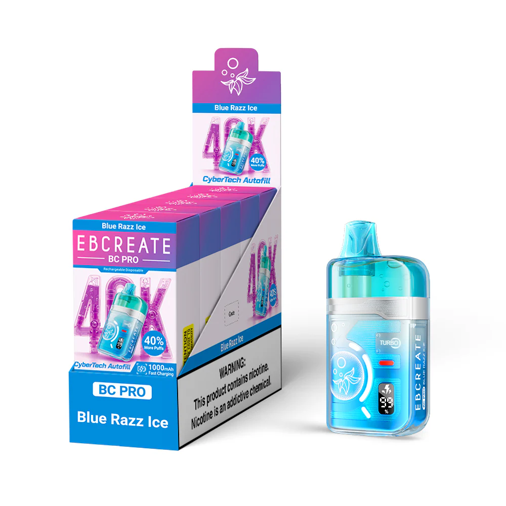 EBCREATE BC PRO Rechargeable Disposable Vape (All Flavours)