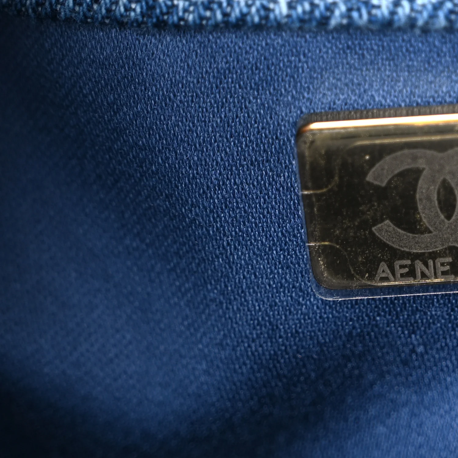 Washed Denim Quilted Mini Chanel 25 Handbag Blue - Top Club