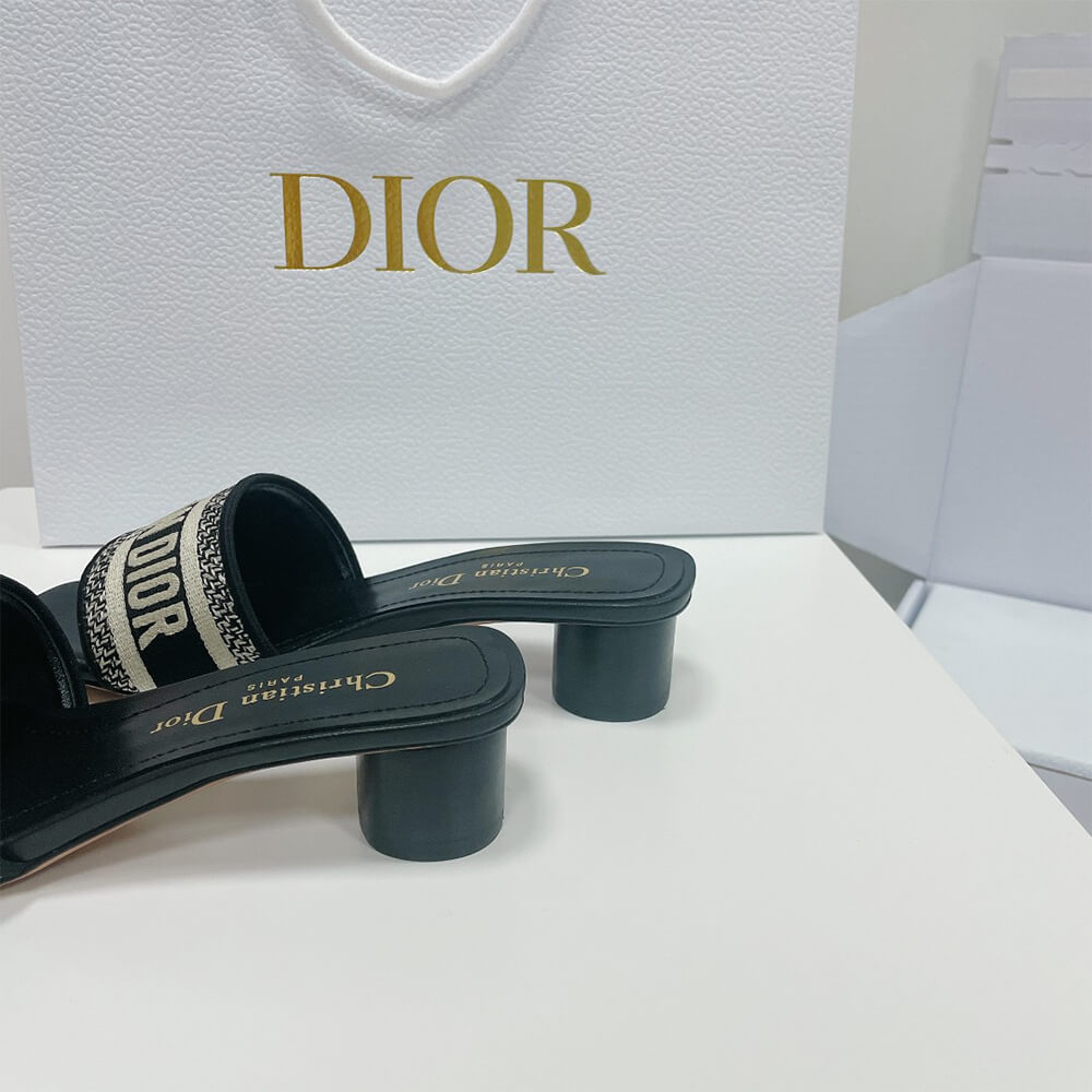 Dior Dway Heeled Slide - Top Club