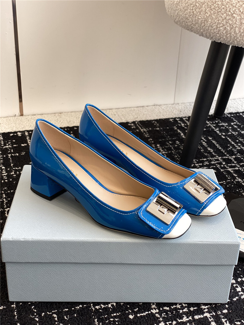 prada autumn and winter classic color matching shoes - Sneaker Replica Workshop