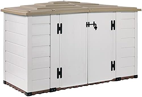Tuscany Evo V50.09.004 Casetta da Giardino, Beige, 212 x 88 x 133 cm