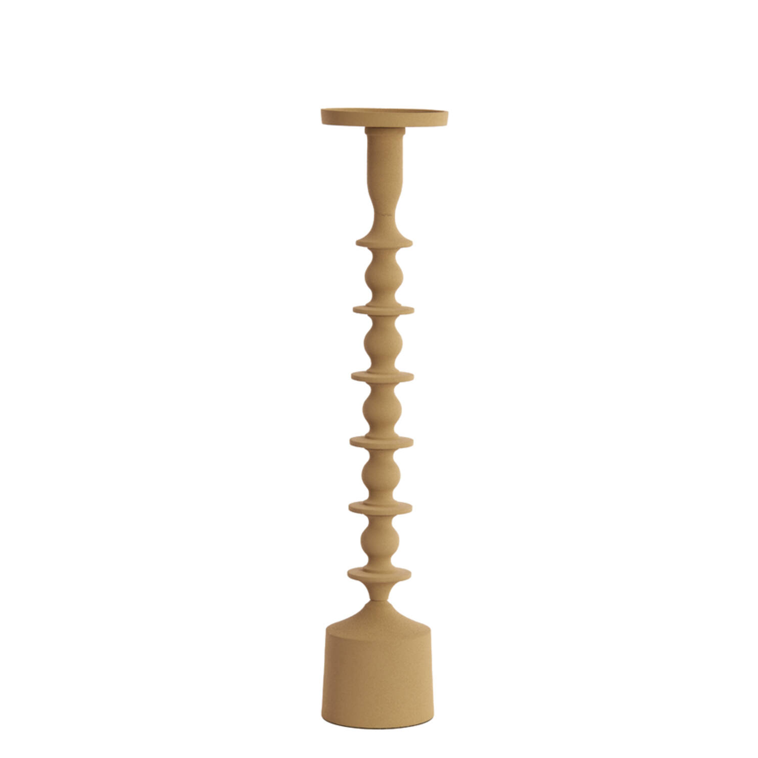 Kandelaar mat beige