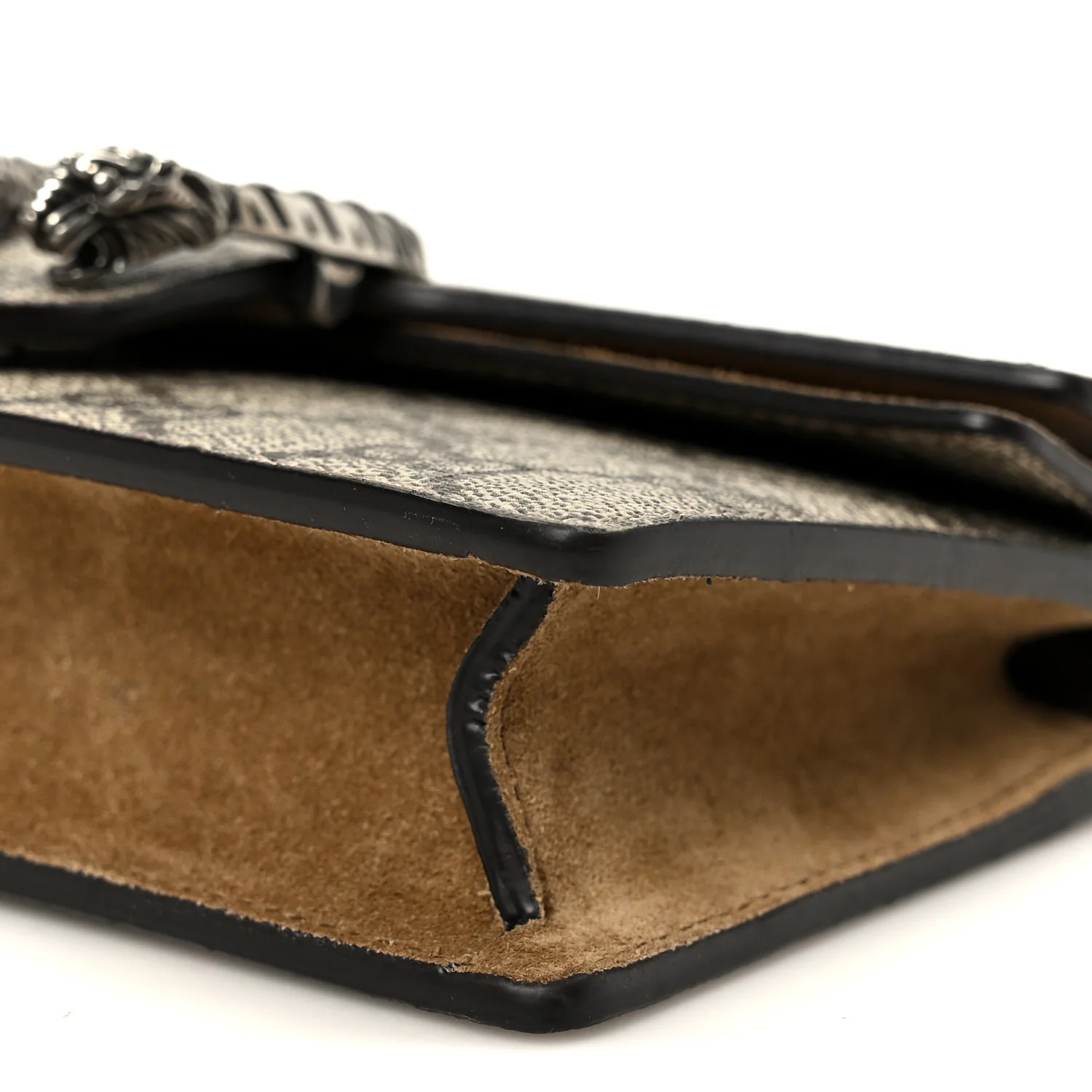 GG Supreme Monogram Super Mini Dionysus Shoulder Bag Taupe - Top Club