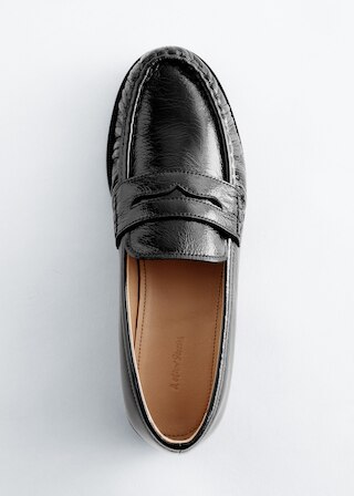 & Other Stories LEATHER PENNY LOAFERS