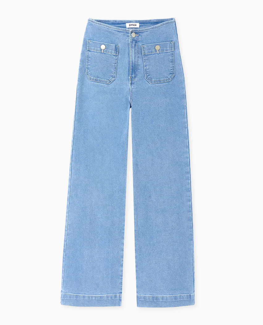 Pimkie Jean wide taille haute avec poches devant