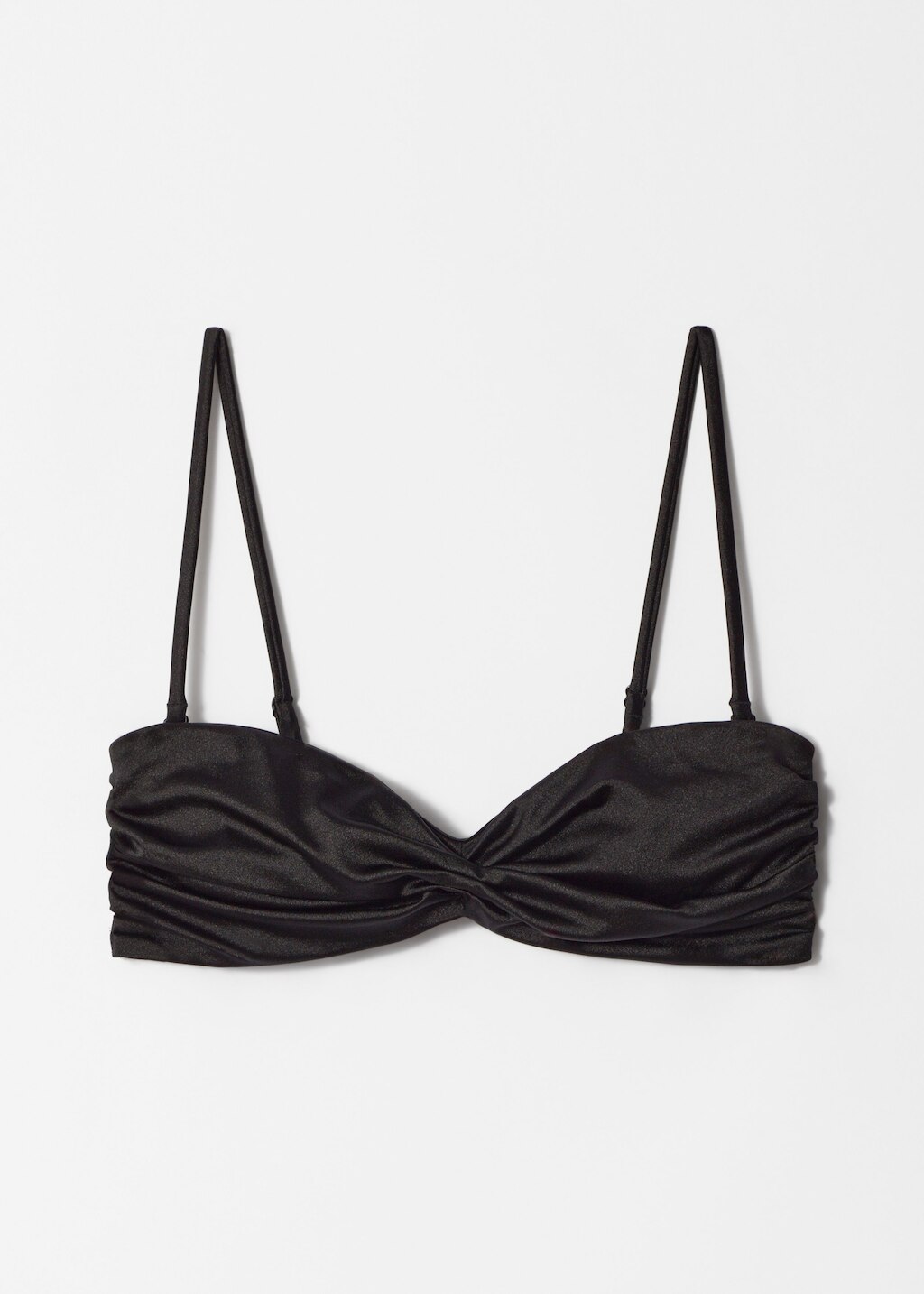 & Other Stories RUCHED BIKINI TOP