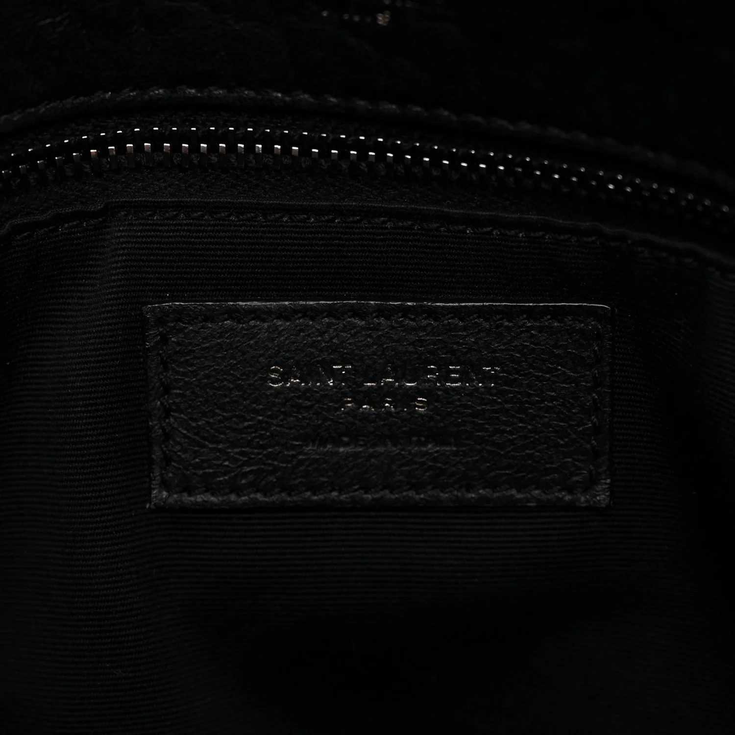 Grained Lambskin Monogram Large Niki Chain Satchel Black - Top Club