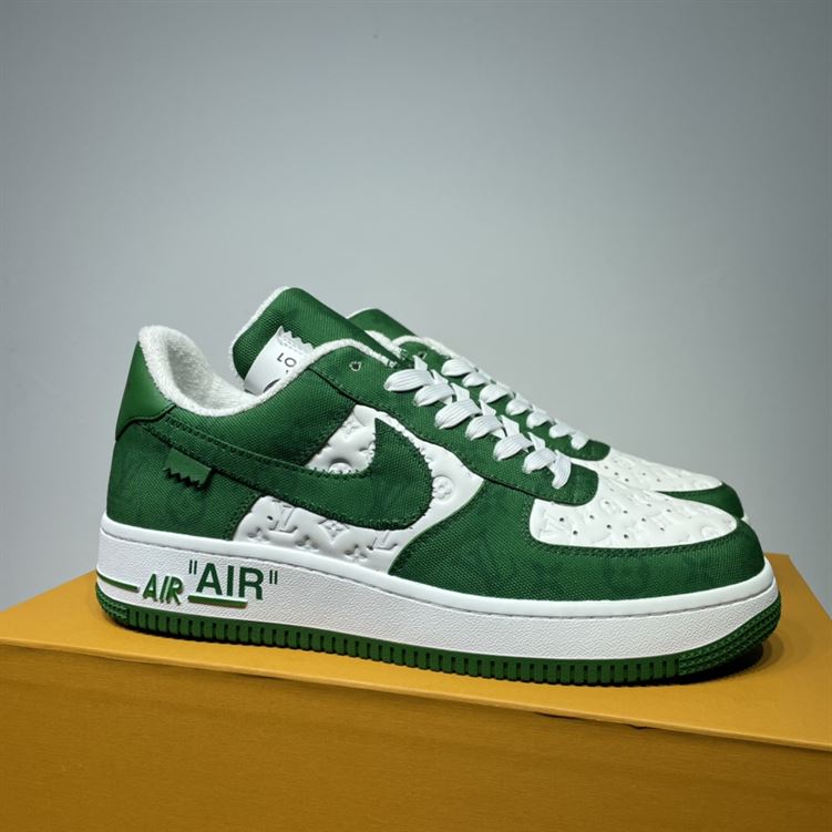 LOUIS VUITTON X NIKE AIR FORCE 1 LOW-TOP SNEAKERS   LVS136 - Sneaker Replica Workshop