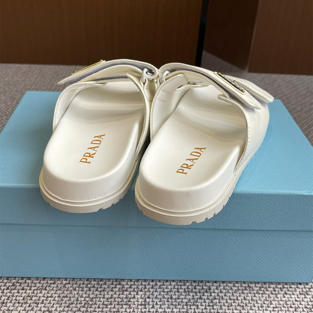 PRADA Nappa leather slides - Top Club