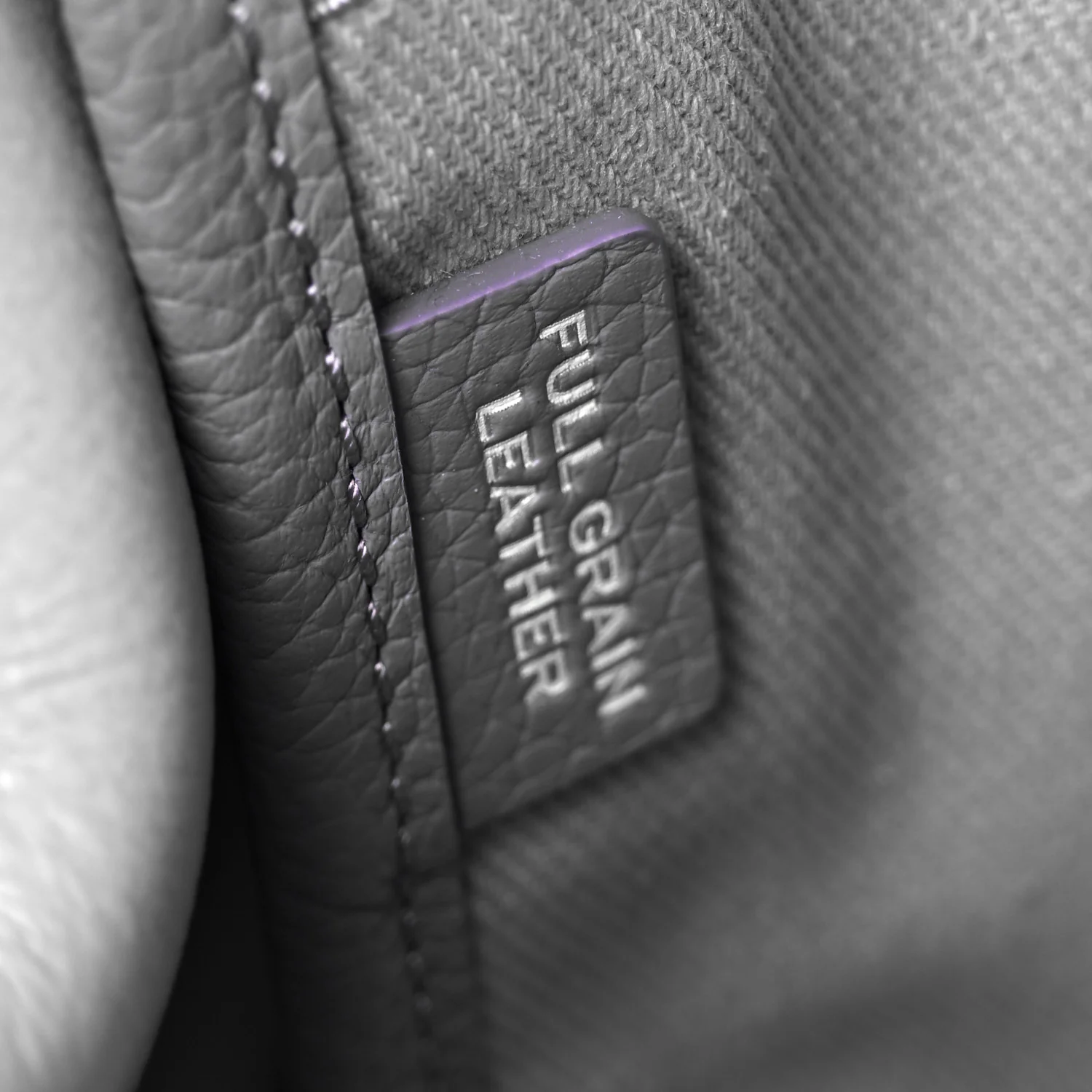 Grained Calfskin Small The Tote Bag Lavender - Top Club