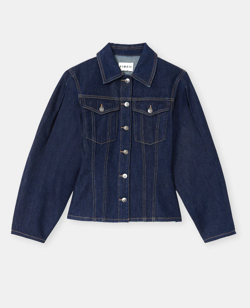 Pimkie Veste en jean cintrée avec manches ballons