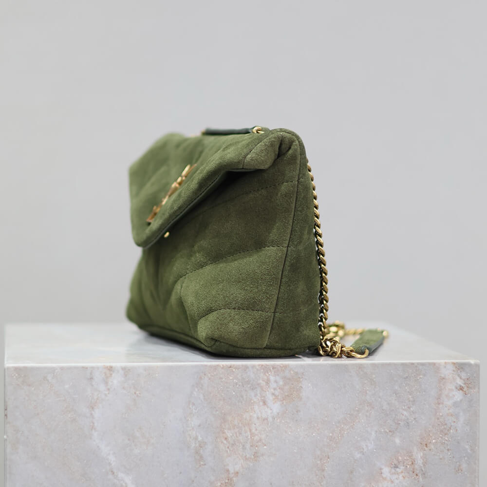 YSL Toy Puffer in suede - Top Club