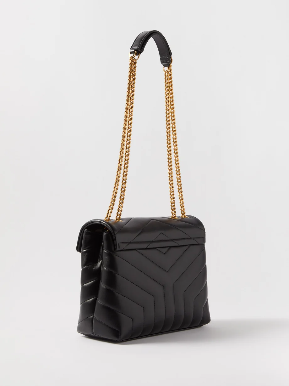 Y Loulou small quilted-leather shoulder bag 25*9*17 CM - Top Club
