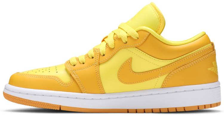 Wmns Air Jordan 1 Low  Yellow Strike  DC0774-700 - Sneaker Replica Workshop