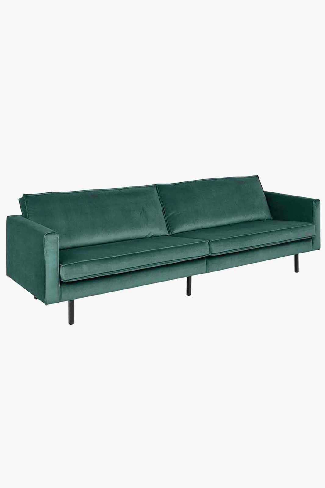 Amsterdam velvet bank 4-zits juke groen