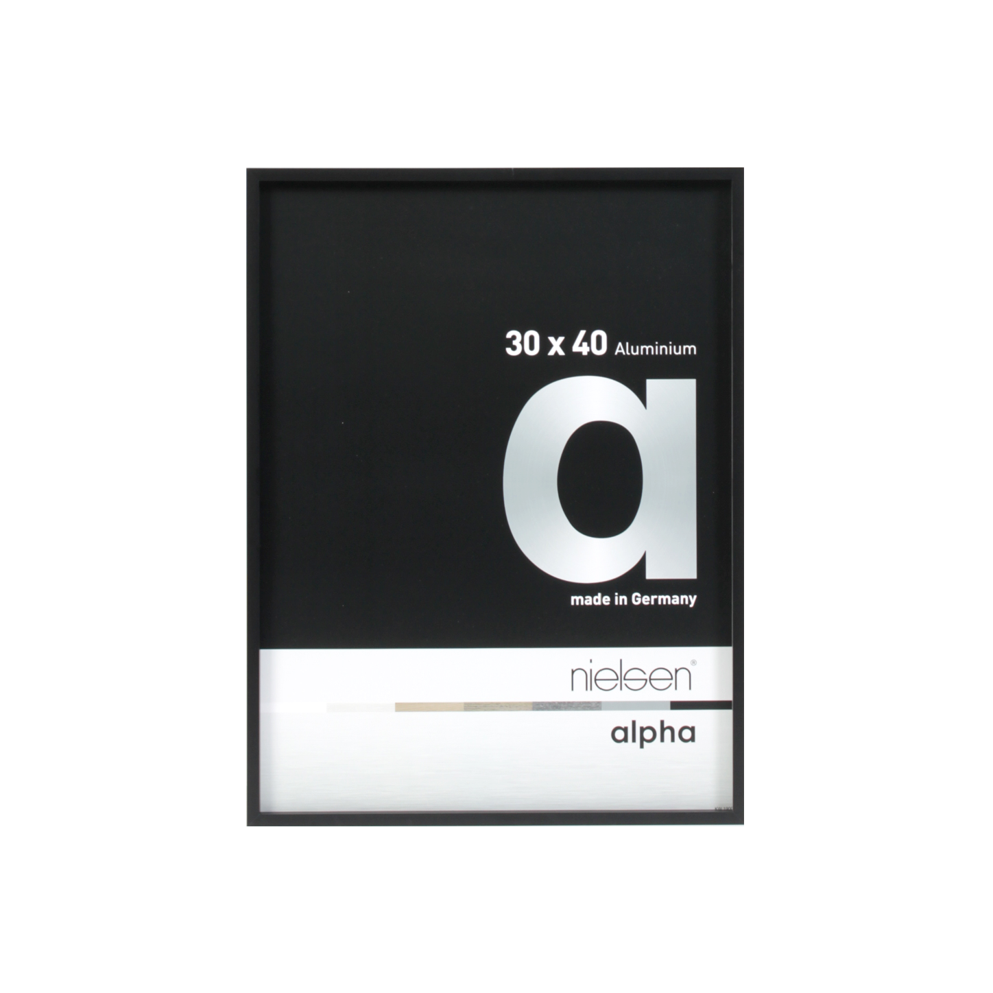 Fotolijst Alpha 30x40 Jet black matt