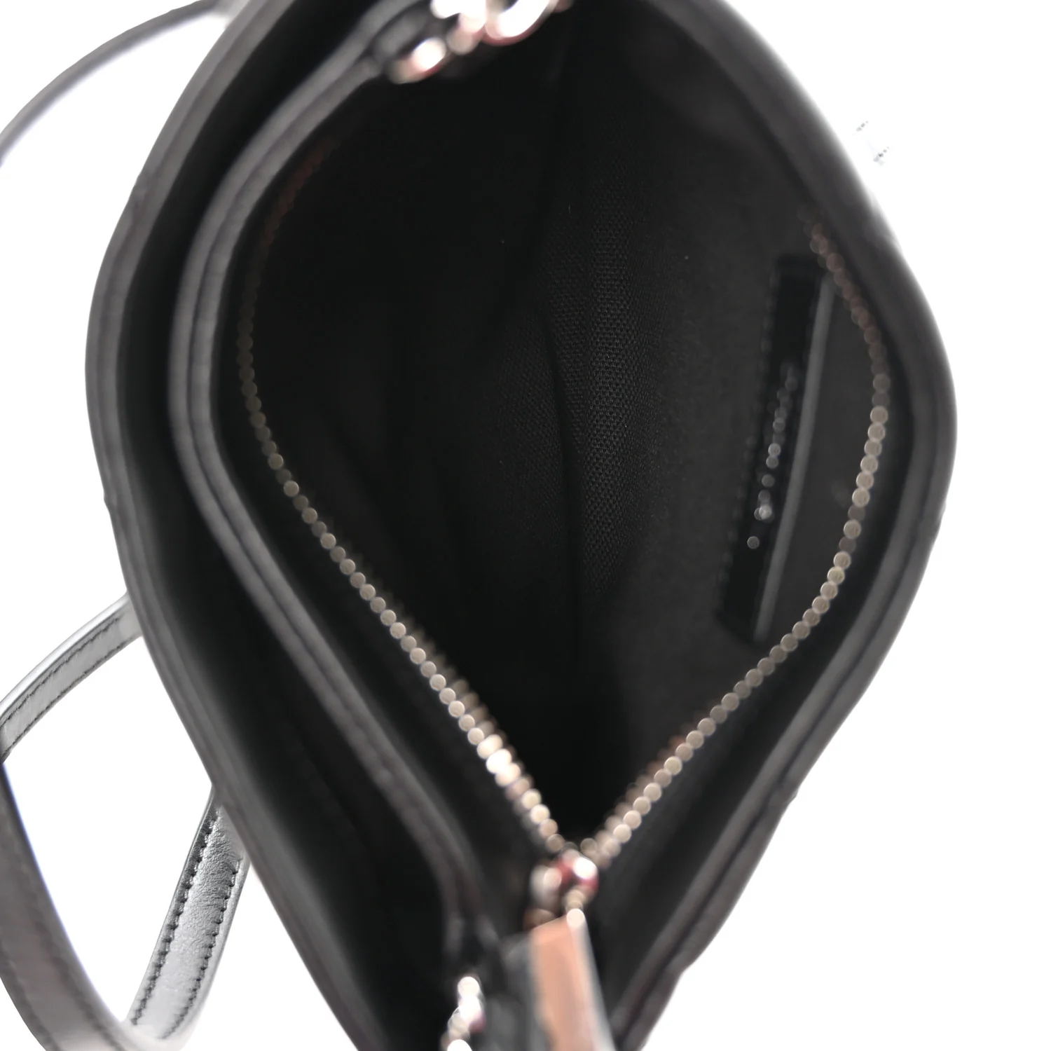 Lambskin Quilted Uniform Crossbody Bag Black - Top Club