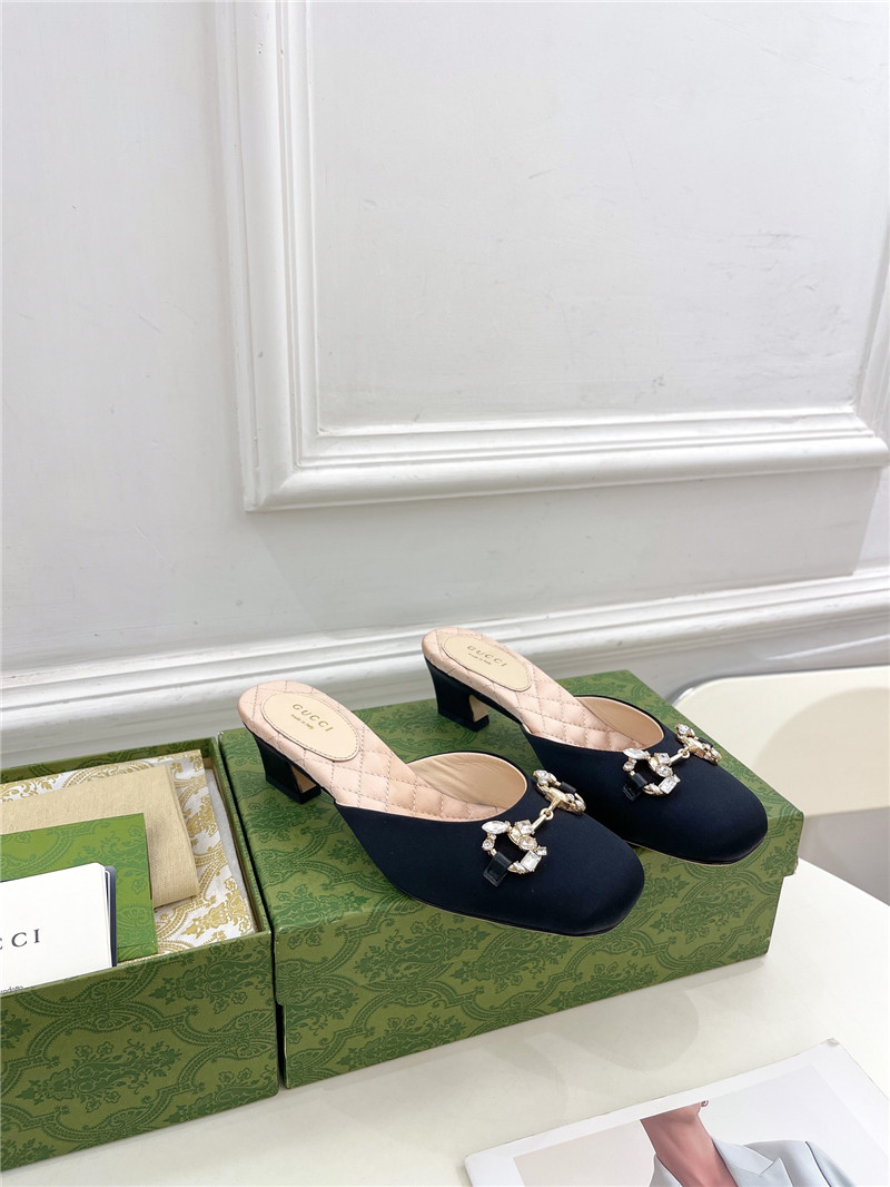 gucci new crystal horsebit mules - Sneaker Replica Workshop