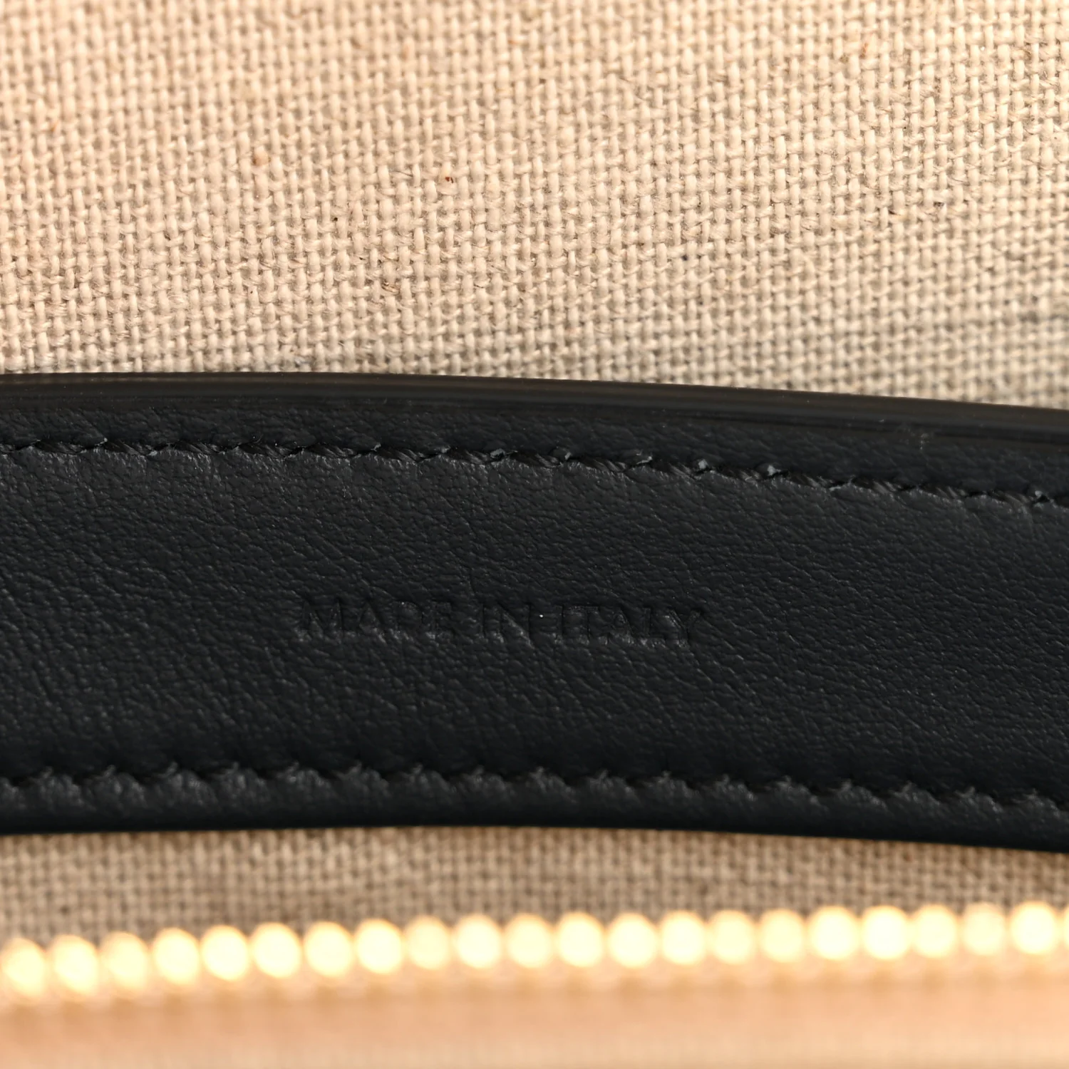 Canvas Calfskin Teen Soft 16 Shoulder Bag Vanilla Navy - Top Club