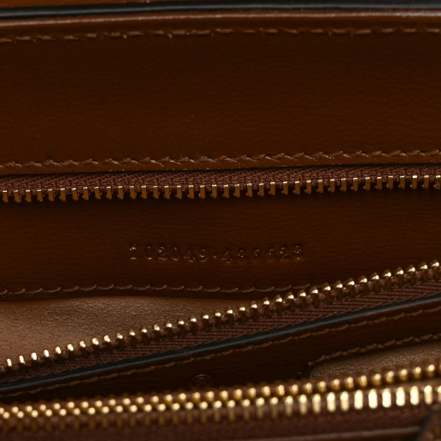 GG Supreme Monogram Calfskin Medium Horsebit 1955 Top Handle Bag Beige Ebony Brown Sugar - Top Club