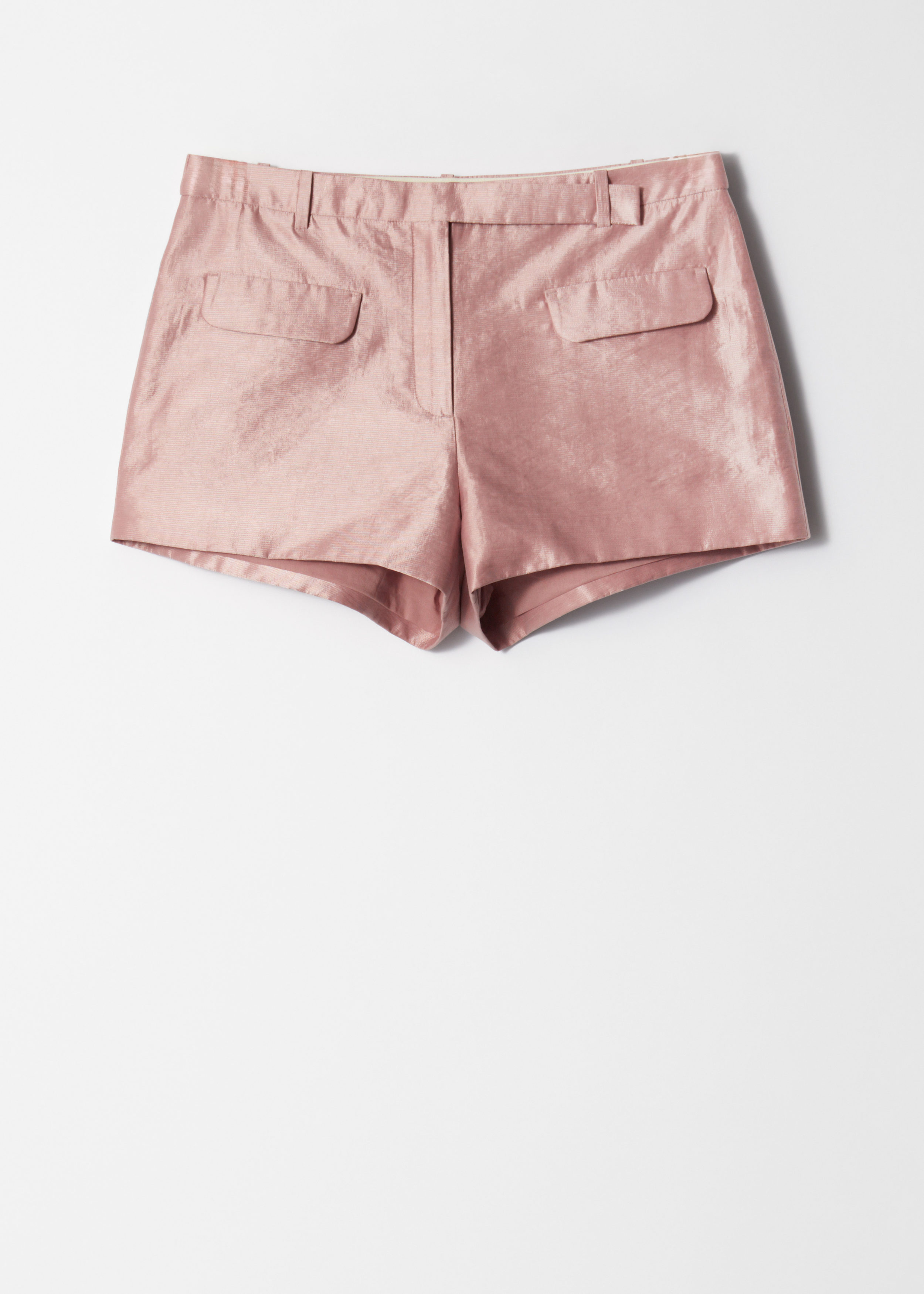 & Other Stories SATIN MINI SHORTS