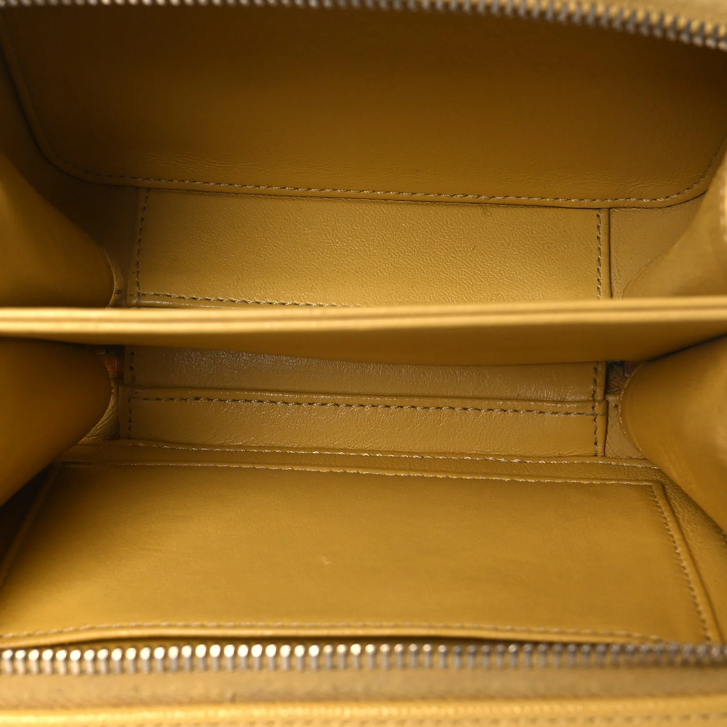 Caviar Quilted Small CC Filigree Vanity Case Yellow - Top Club