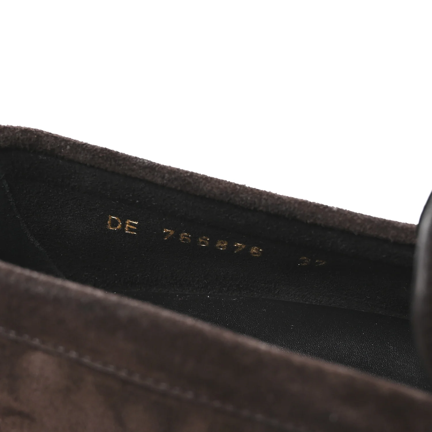 Suede Le Loafer 15 Penny Slippers 37 Dark Chocolate - Top Club