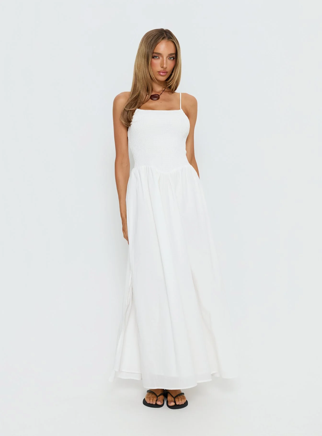 Carys Maxi Dress White