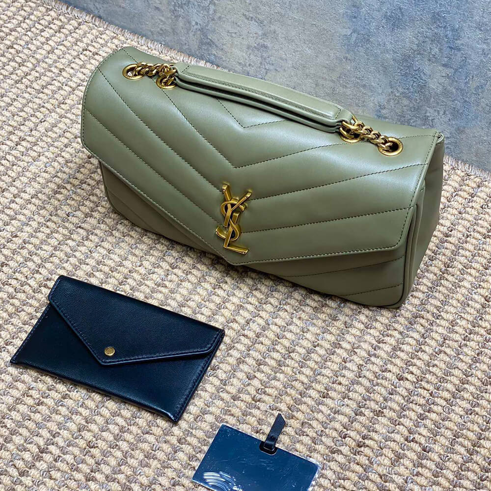 YSL LOULOU medium in MATELASSE lambskin(HIGH-END GRADE) - Top Club