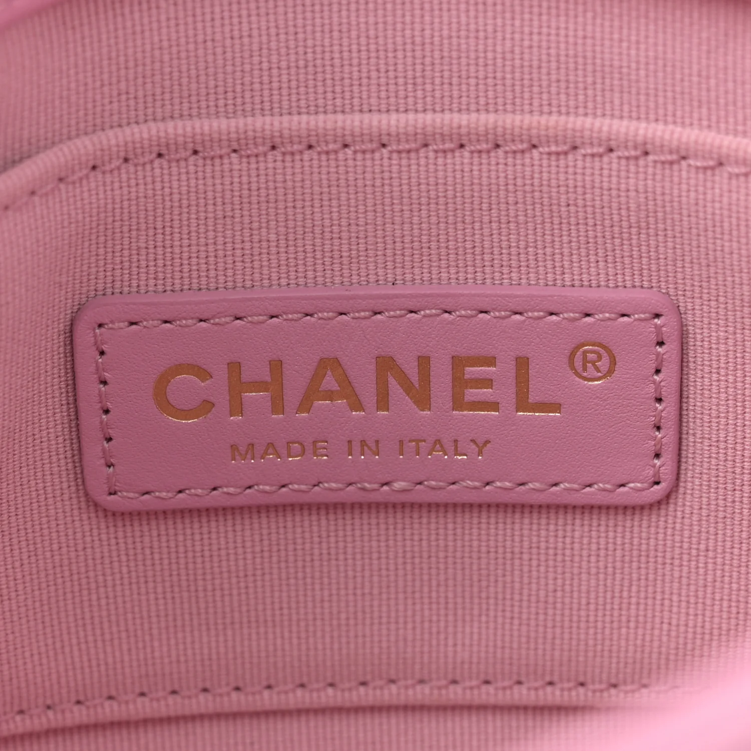 Lambskin Quilted Mini Lacquered Chain Flap Pink - Top Club