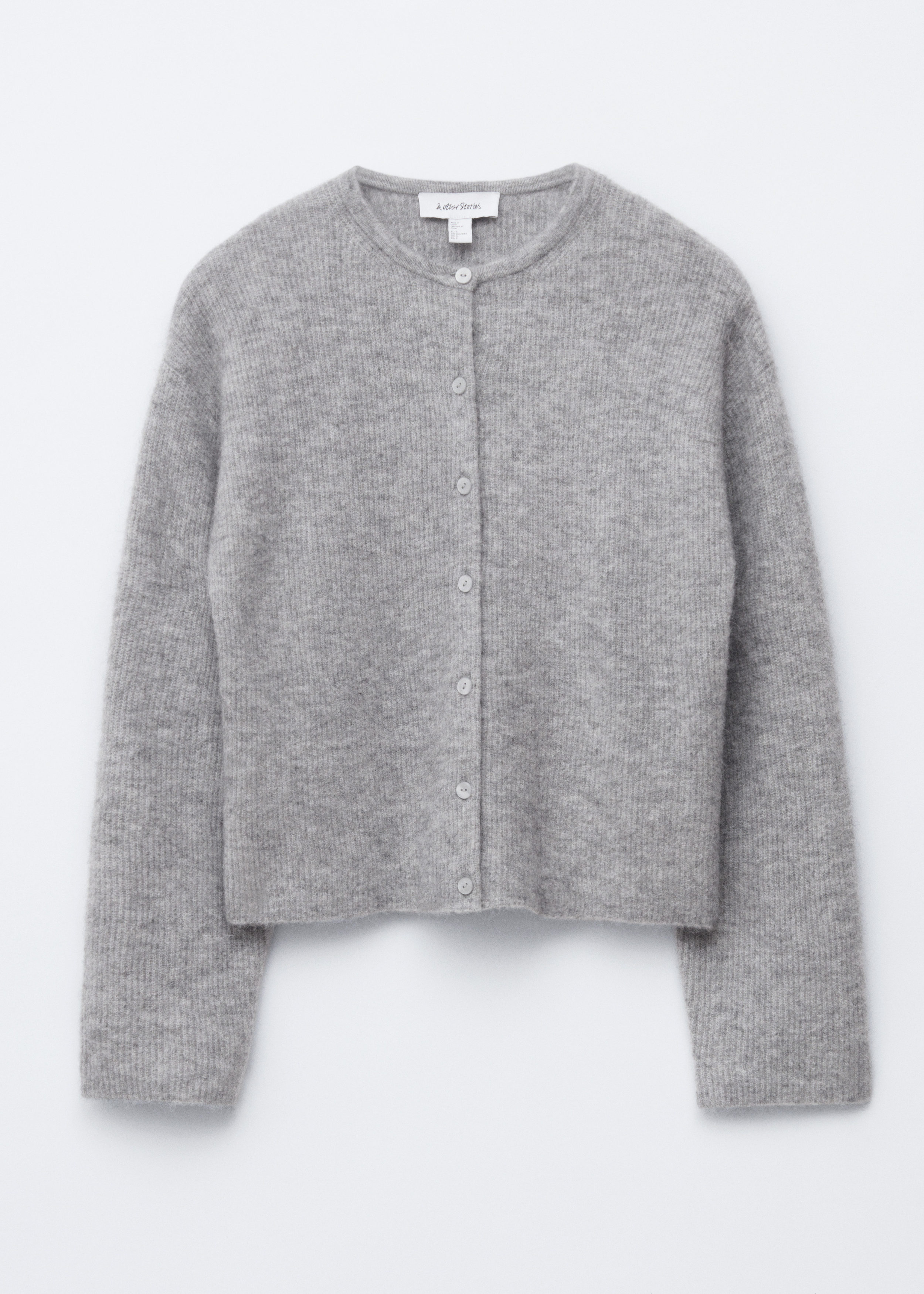 & Other Stories ALPACA-BLEND KNITTED CARDIGAN