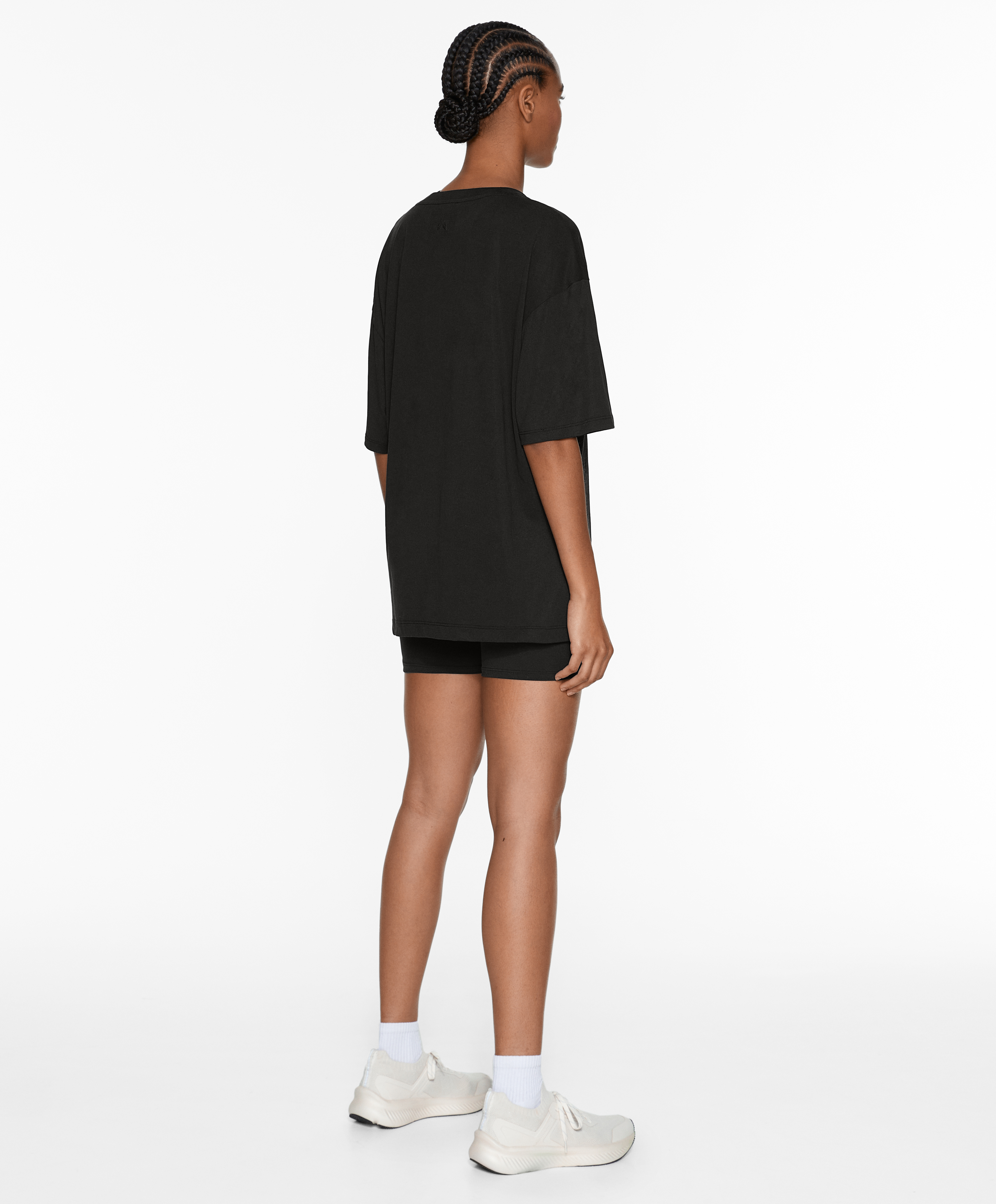 OYSHO Modal blend short-sleeved T-shirt