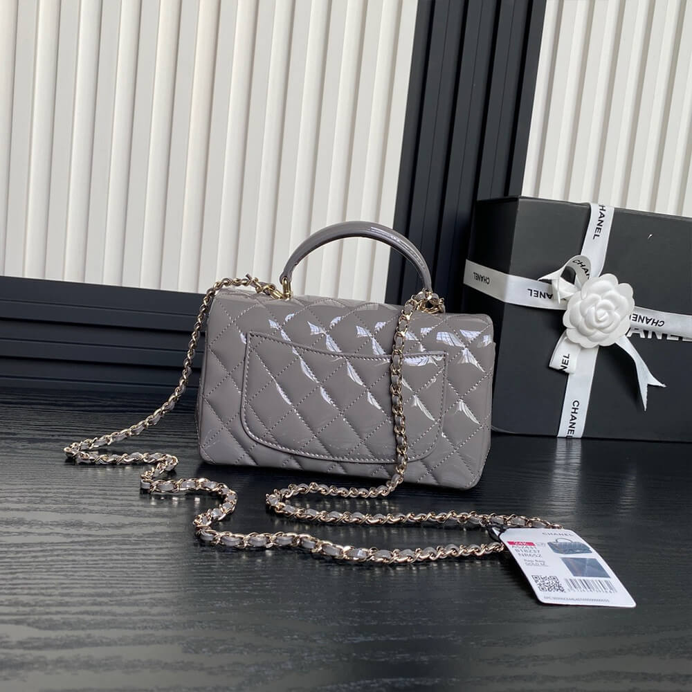 CHANEL Mini Classic Handbag With Top Handle - Top Club
