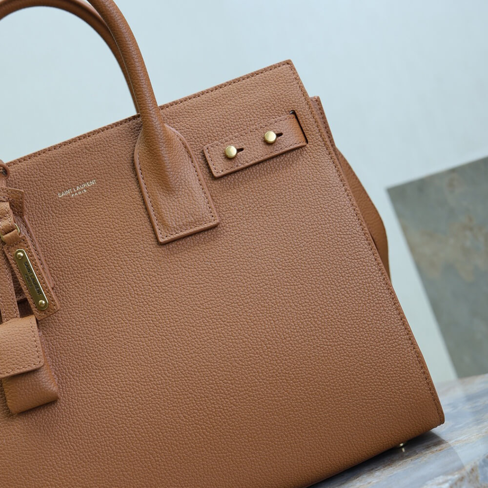 YSL SAC DE JOUR IN SUPPLE GRAINED LEATHER   SMALL(HIGH-END GRADE) - Top Club