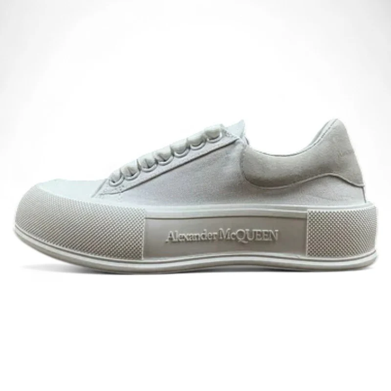 Alexander McQueen Vulcanized Low-Top Sneakers – White - Sneaker Replica Workshop