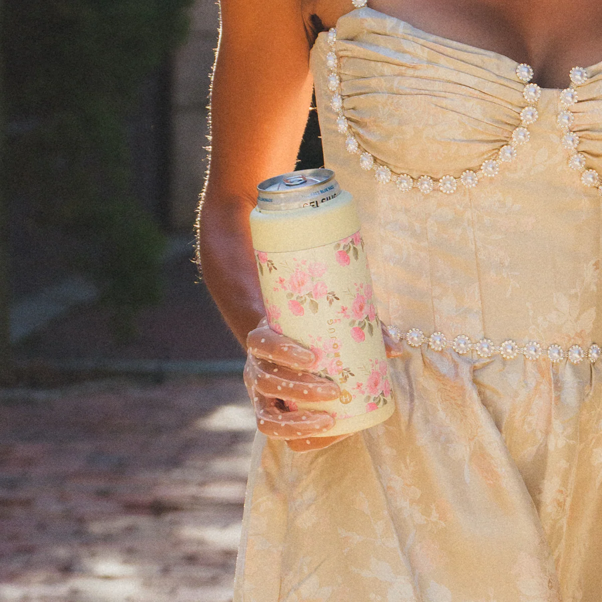 Can Cooler Slim FreeSip® Stainless Steel Water Bottle - Keepsake