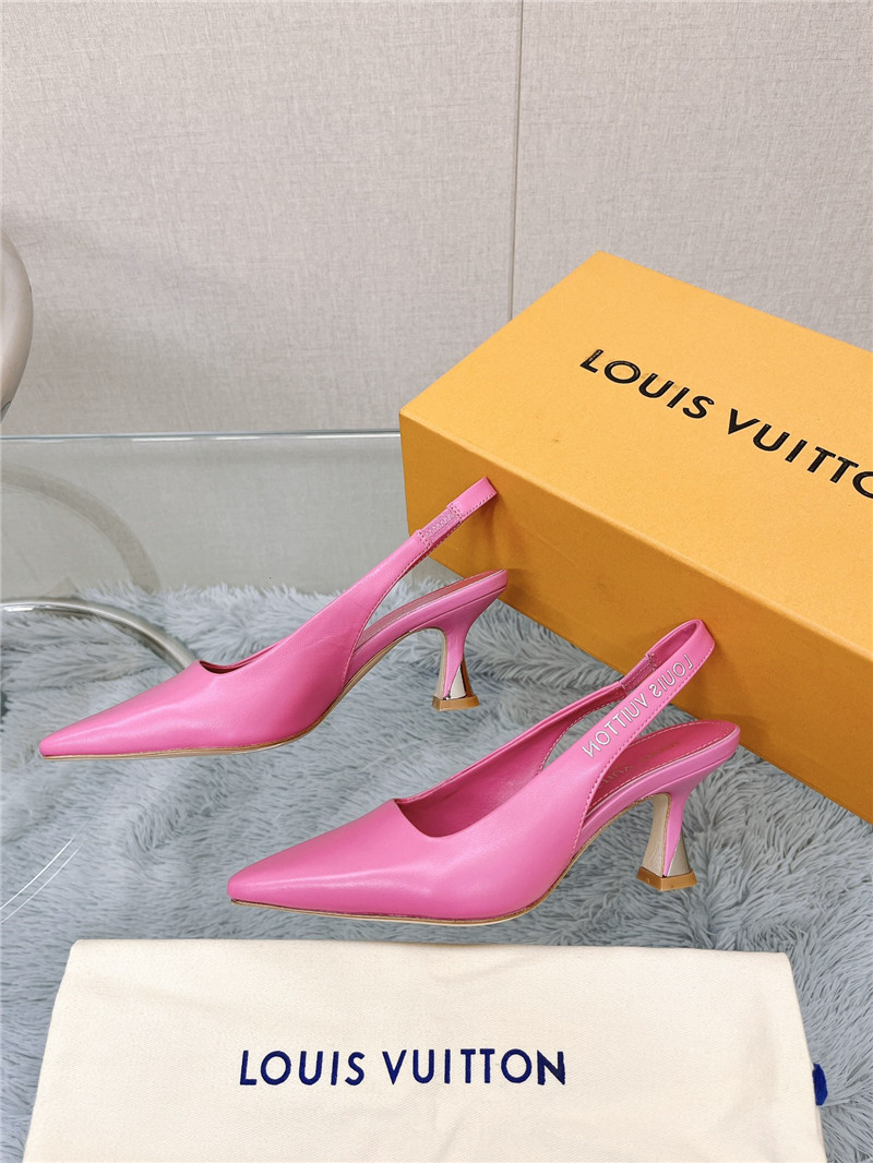louis vuitton LV early spring new slingback high heels - Sneaker Replica Workshop