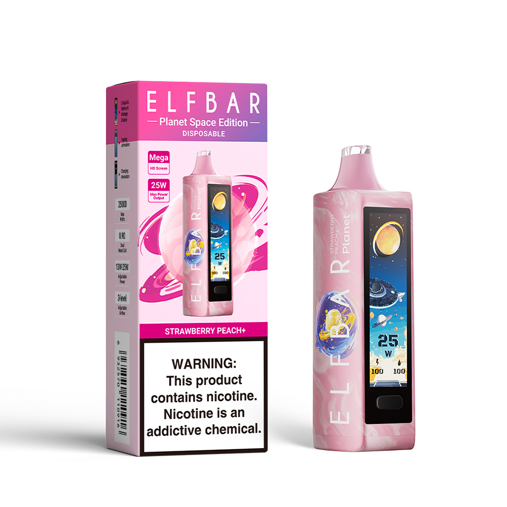ELF BAR PLANET 25K Rechargeable Disposable Vape (All Flavours)