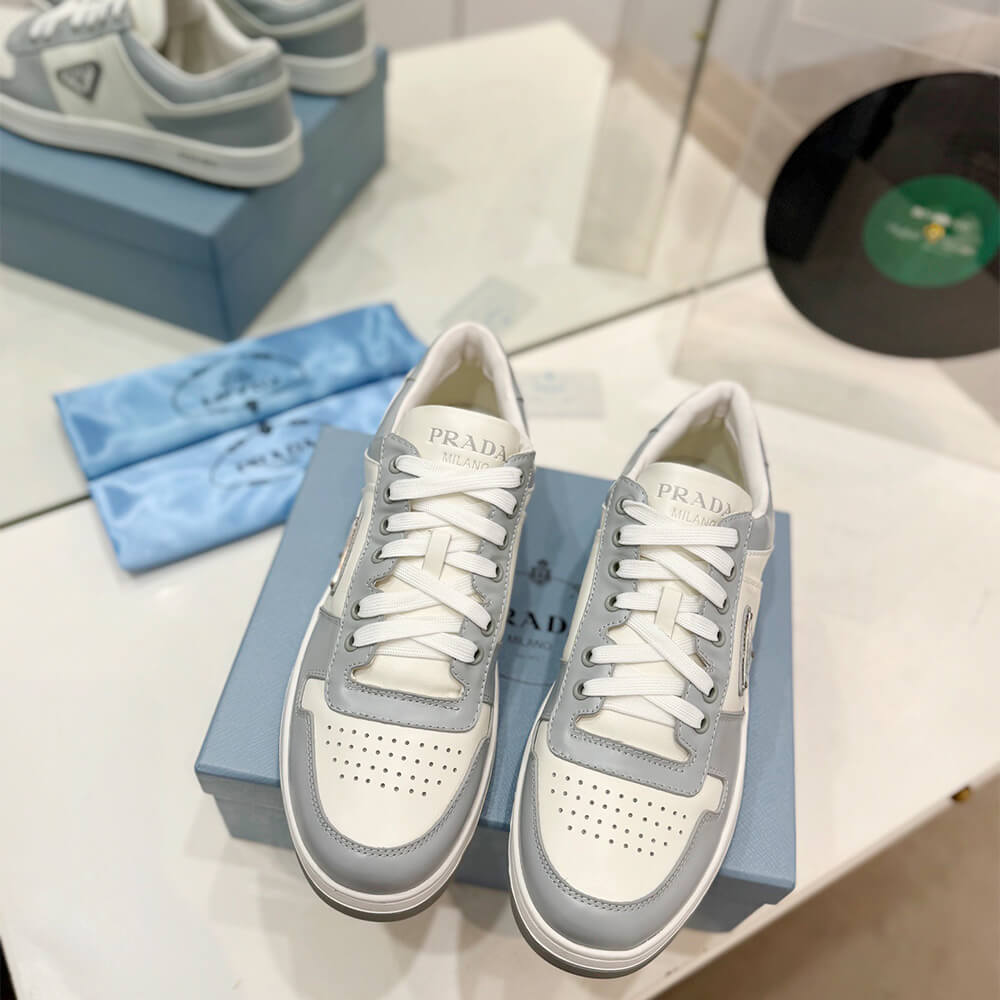 Prada Downtown nappa leather sneakers - Top Club