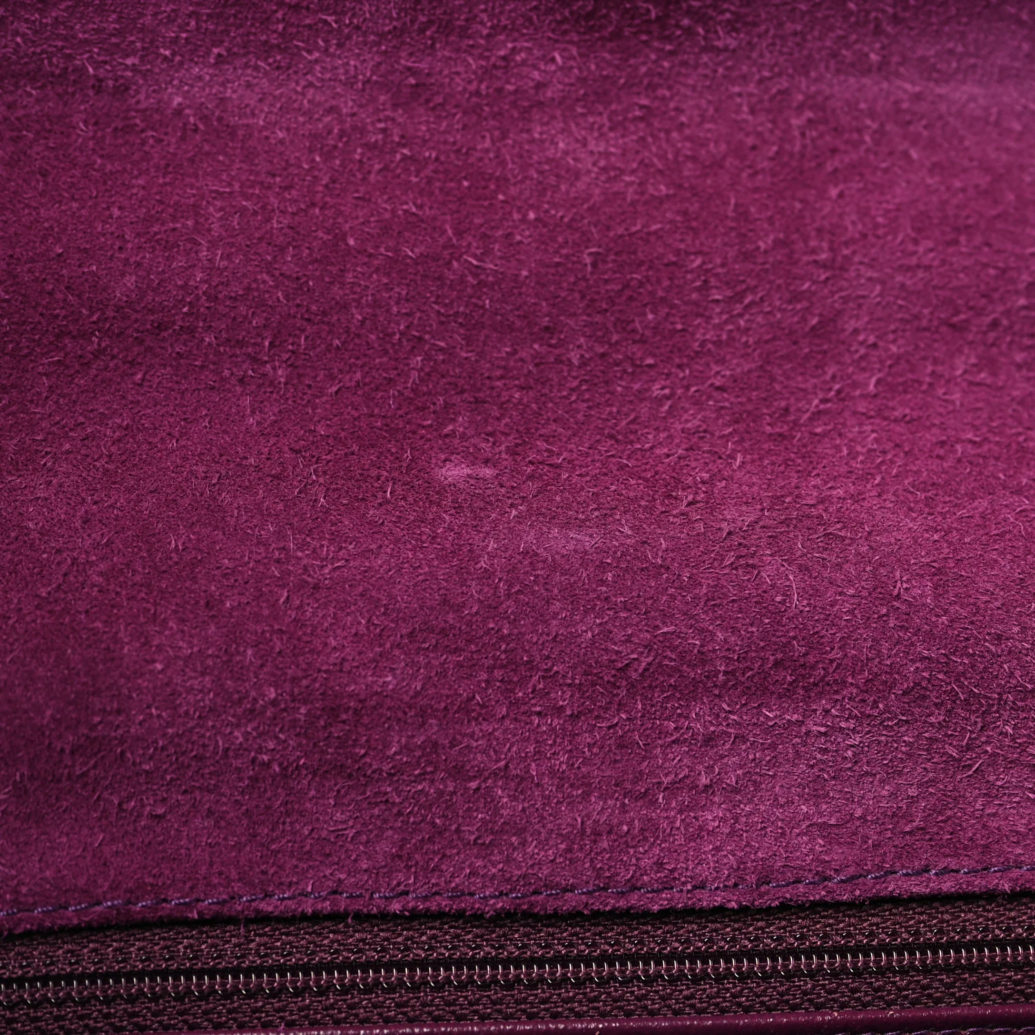 Suede Lambskin Scallop Quilted Medium Pagoda Flap Purple - Top Club