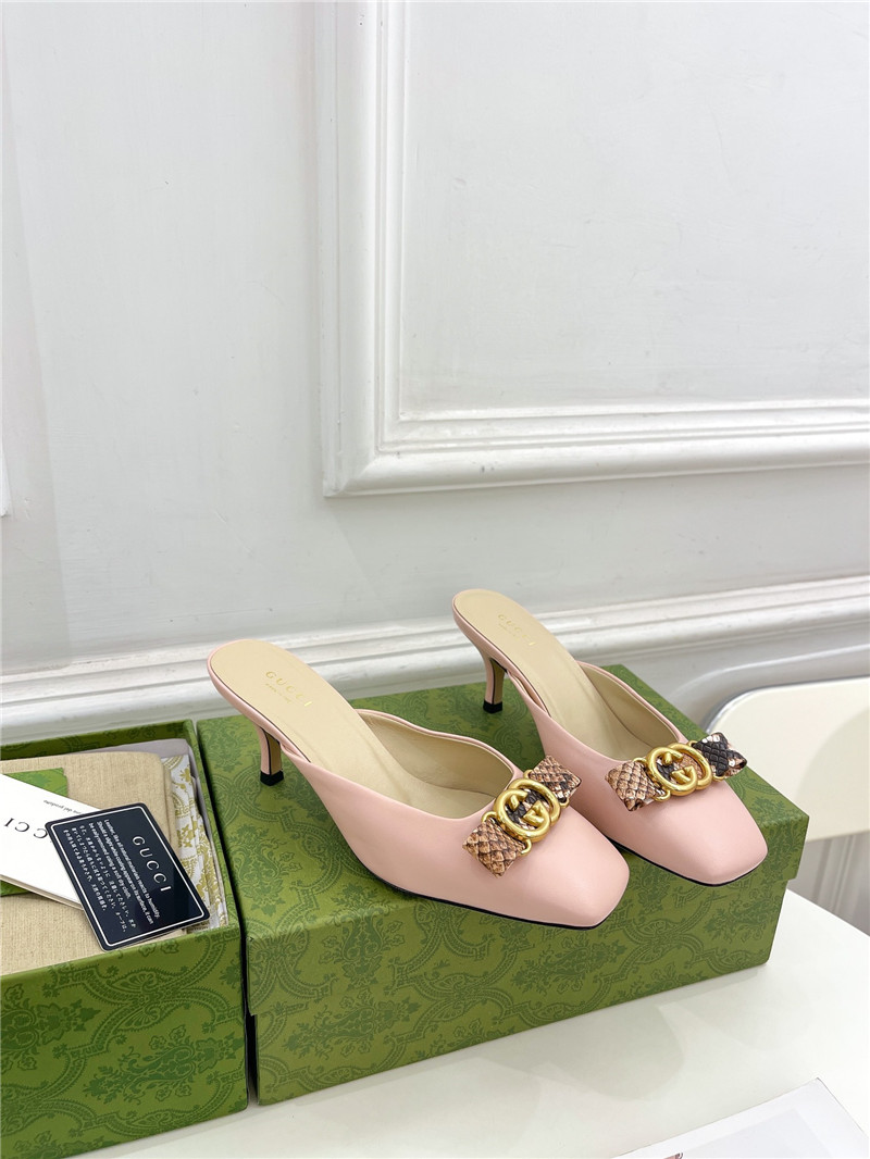 gucci new double G mules - Sneaker Replica Workshop