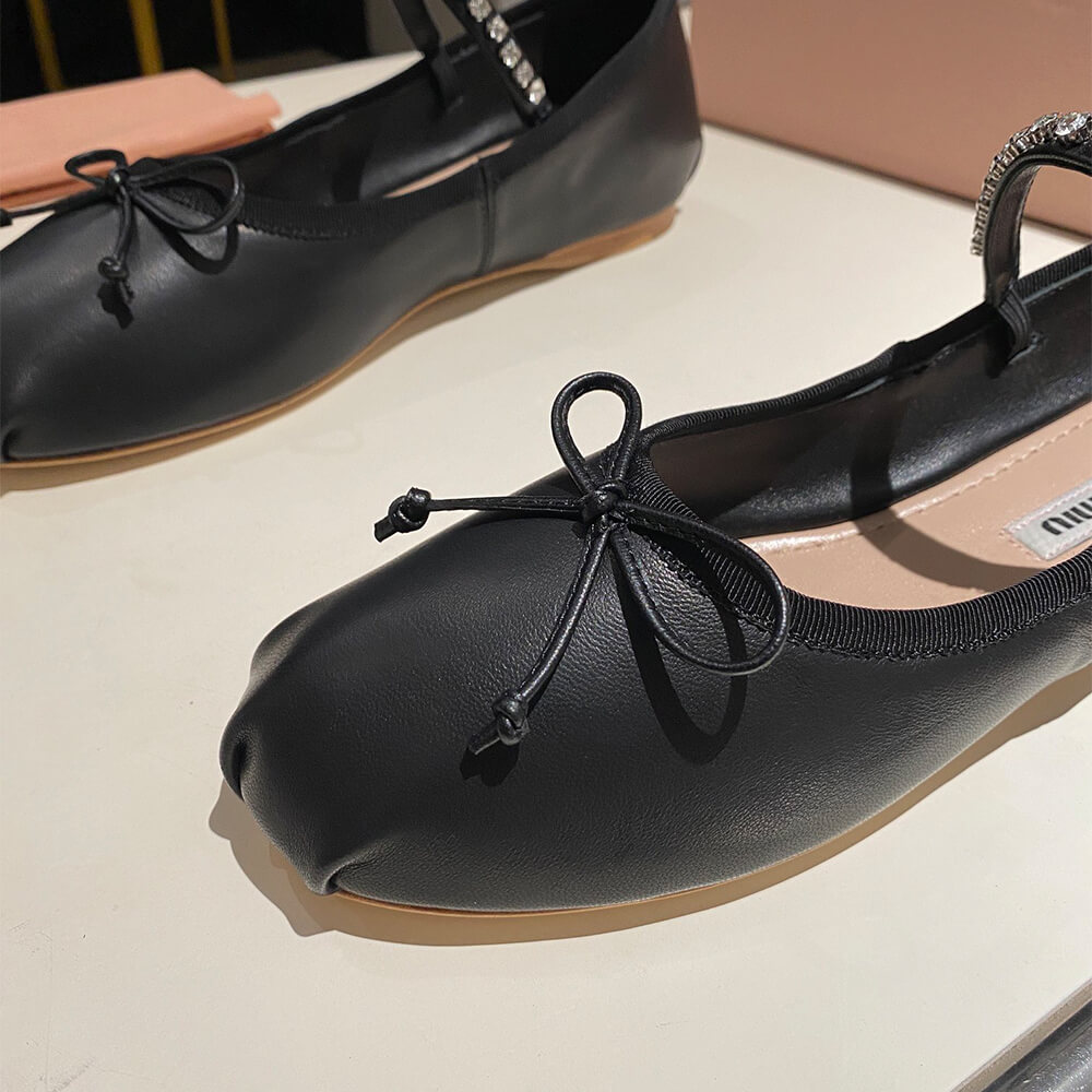 MiuMiu Leather ballerinas - Top Club