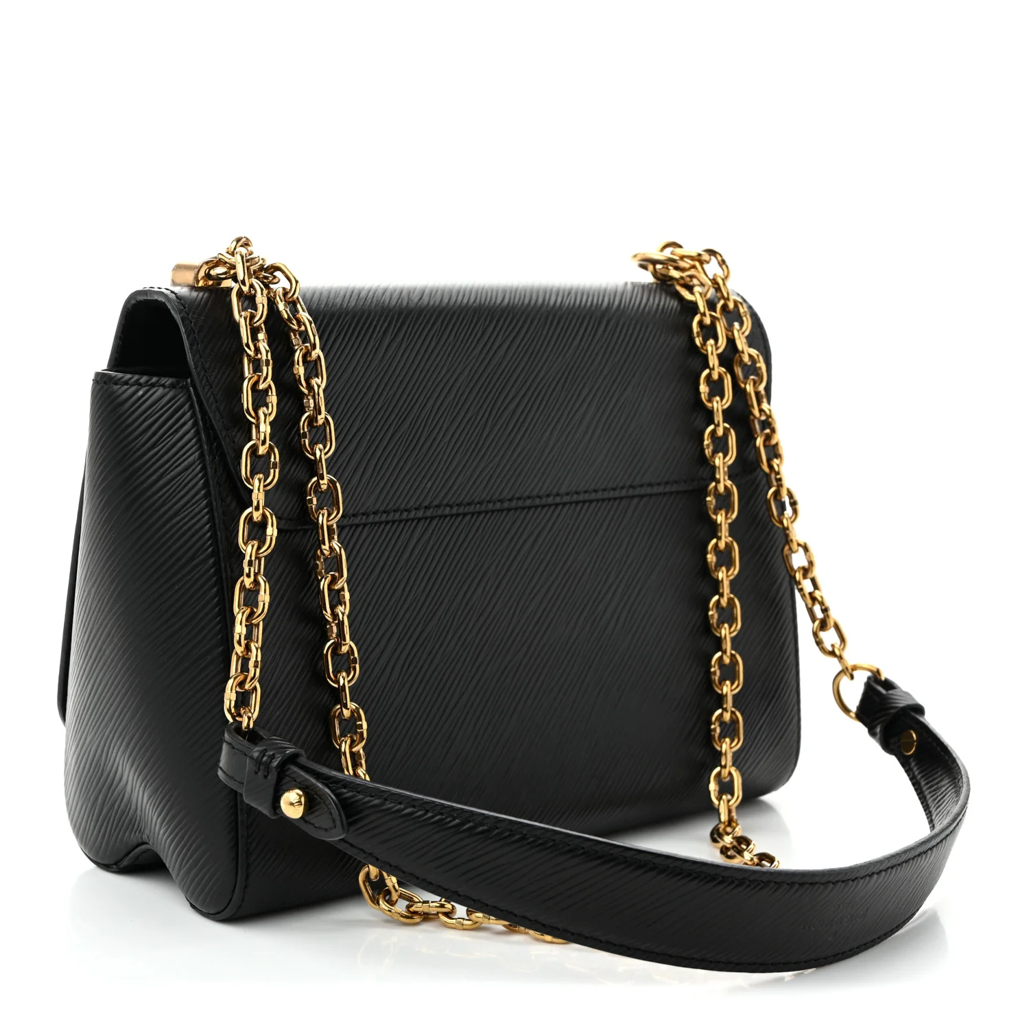 Epi Twist Shoulder Bag MM Black - Top Club