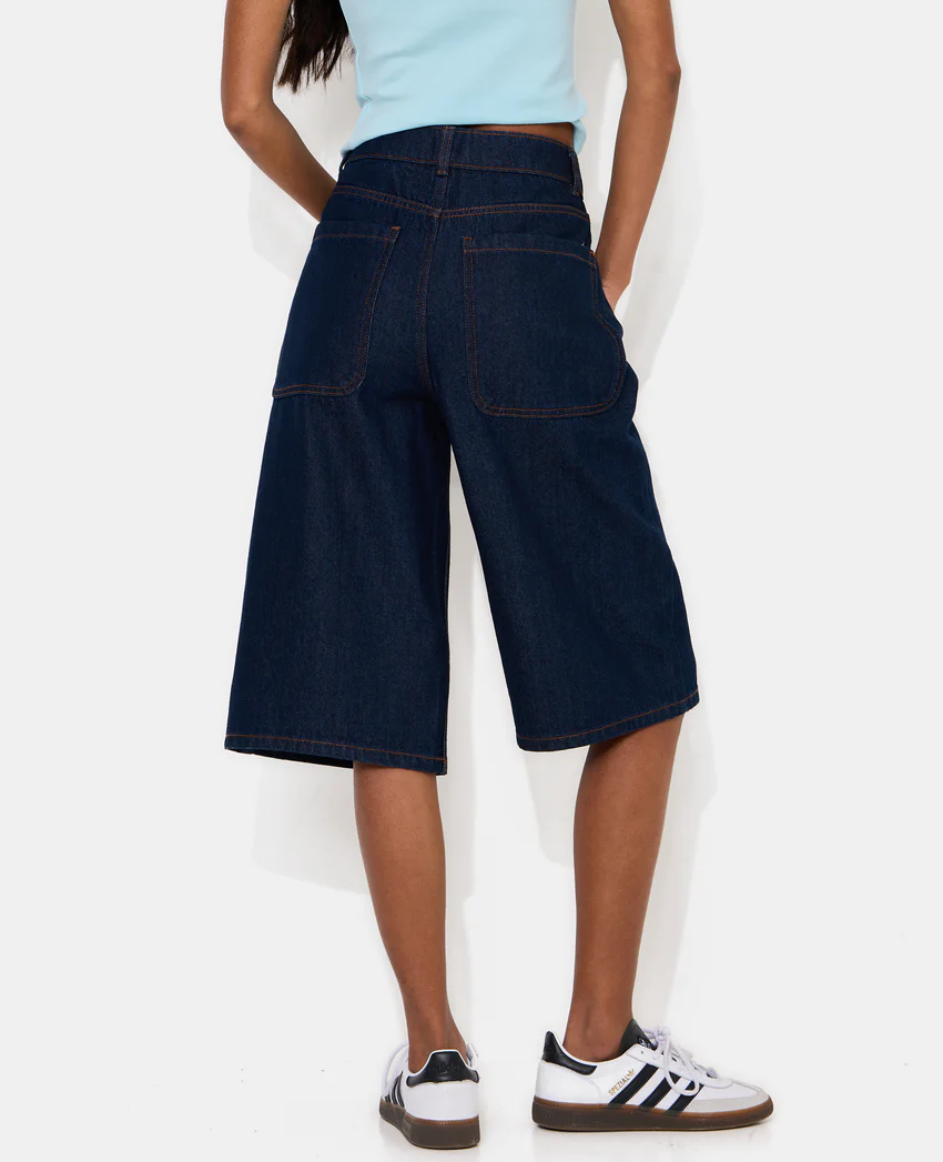 Pimkie Bermuda en jean long taille basse