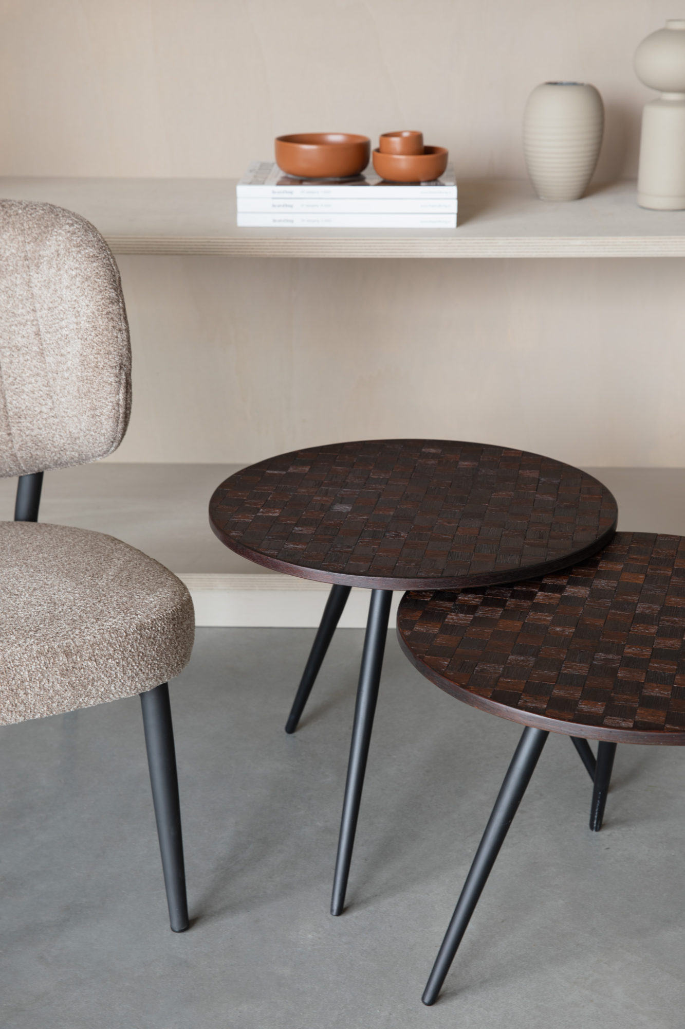 Bijzettafel Webster set van 2