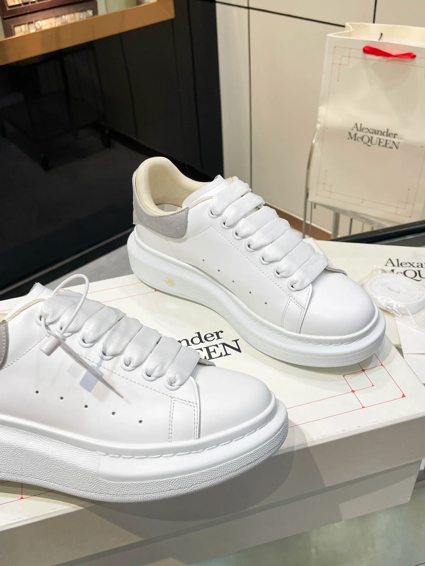 McQueen Oversized Sneakers Unisex Stylish And Comfortable Footwear - Sneaker Replica Workshop