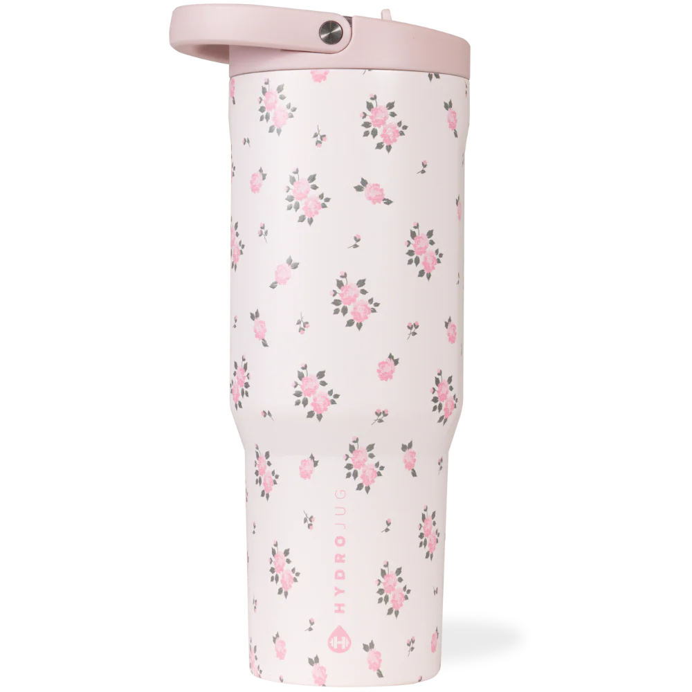 Sport 40oz FreeSip® Stainless Steel Water Bottle - Wildrose